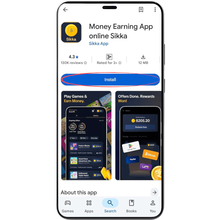 Install the app