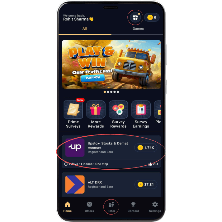 Get multiple ways to earn